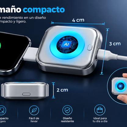 Cargador con separación inteligente